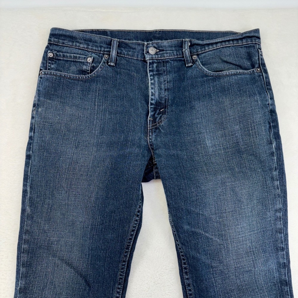 Levis 511 Slim Fit Jeans Mens 36x29 Dark Wash Blue Denim 04511-4406